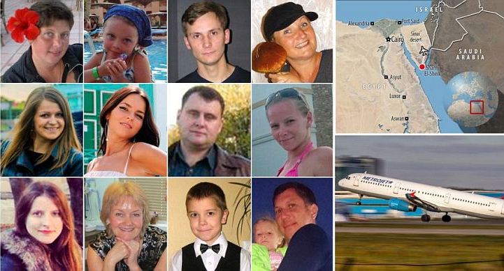 Pesawat Metrojet Rusia Jatuh di Mesir, 224 Penumpang dan Kru Tewas